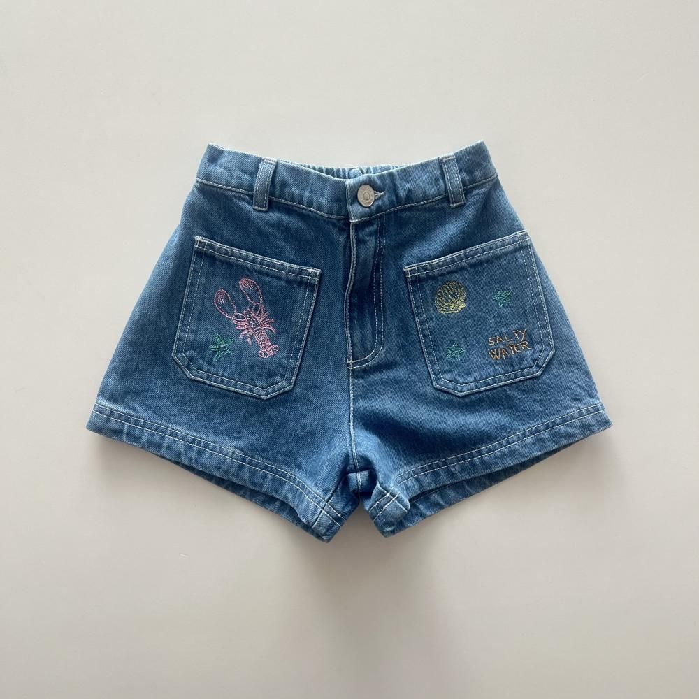 <img class='new_mark_img1' src='https://img.shop-pro.jp/img/new/icons14.gif' style='border:none;display:inline;margin:0px;padding:0px;width:auto;' />Kostas short - mid blue denim