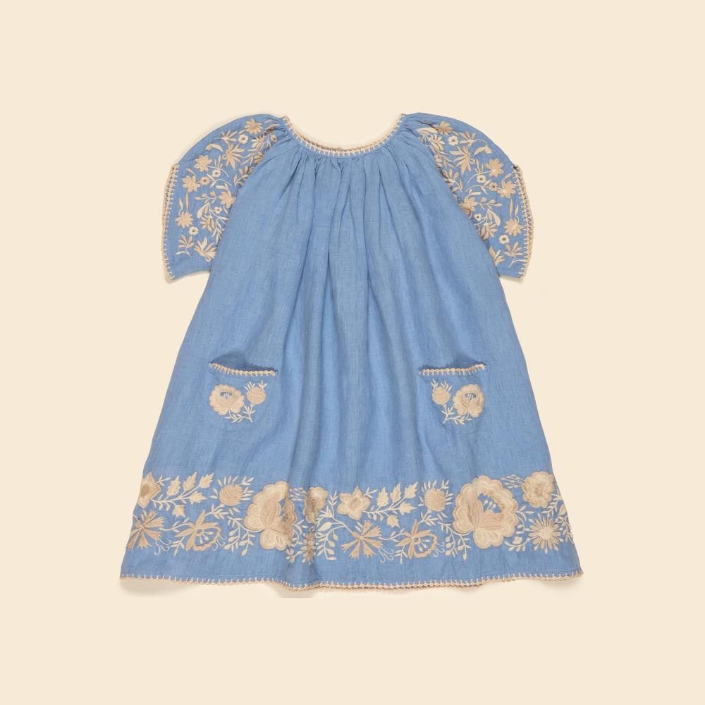 <img class='new_mark_img1' src='https://img.shop-pro.jp/img/new/icons14.gif' style='border:none;display:inline;margin:0px;padding:0px;width:auto;' />fay dress - corn flower