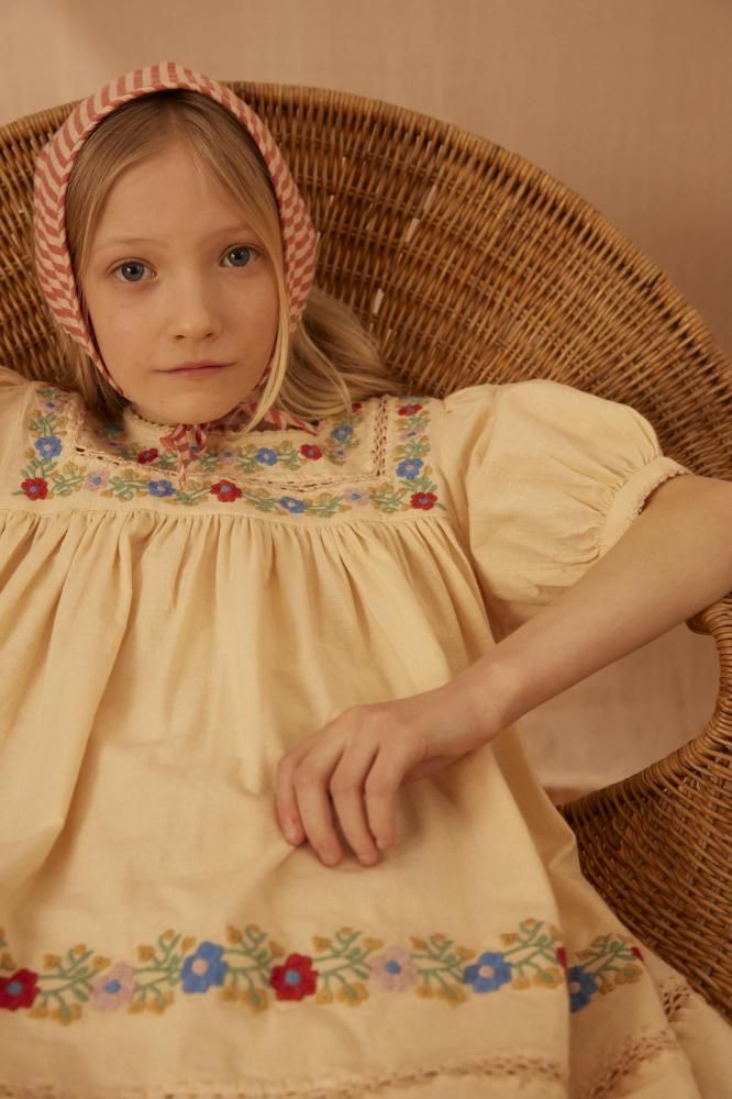 【新品未使用】apolina pasty dress アポリナ Apolina PATSY DRESS - MILK | Baby Style LAB