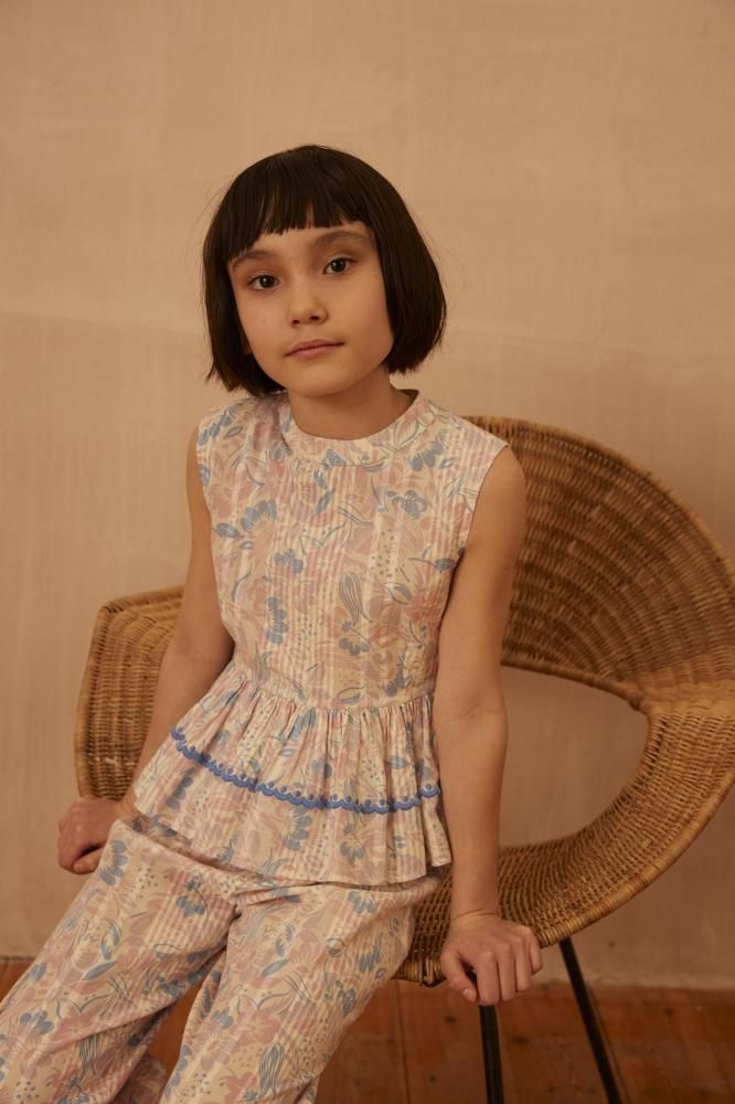 wini trouser set - 50's floral - the LITTLE STANDARD