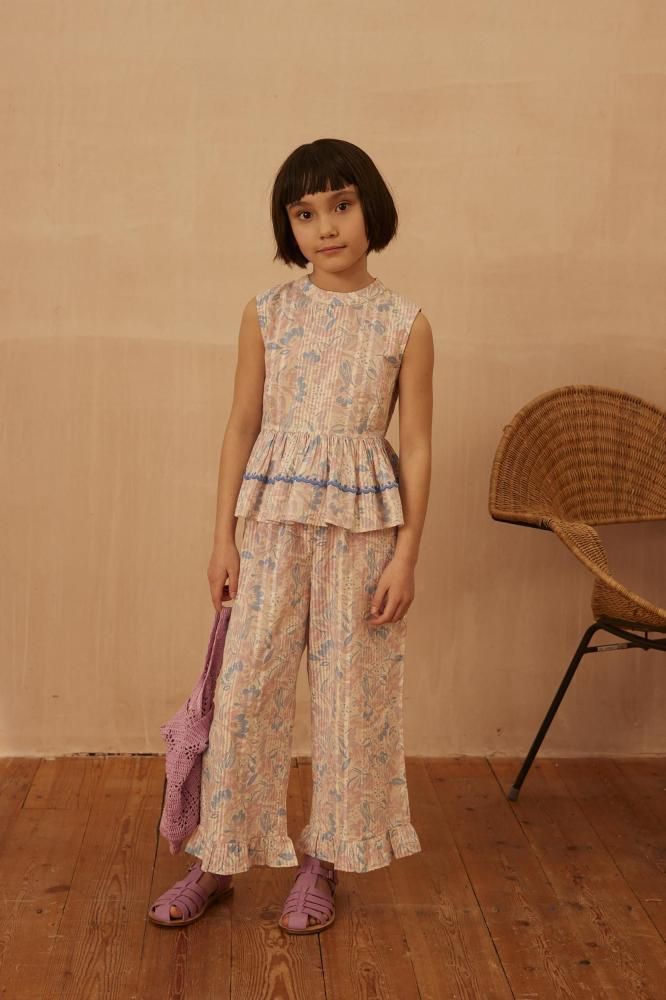 wini trouser set - 50's floral - the LITTLE STANDARD