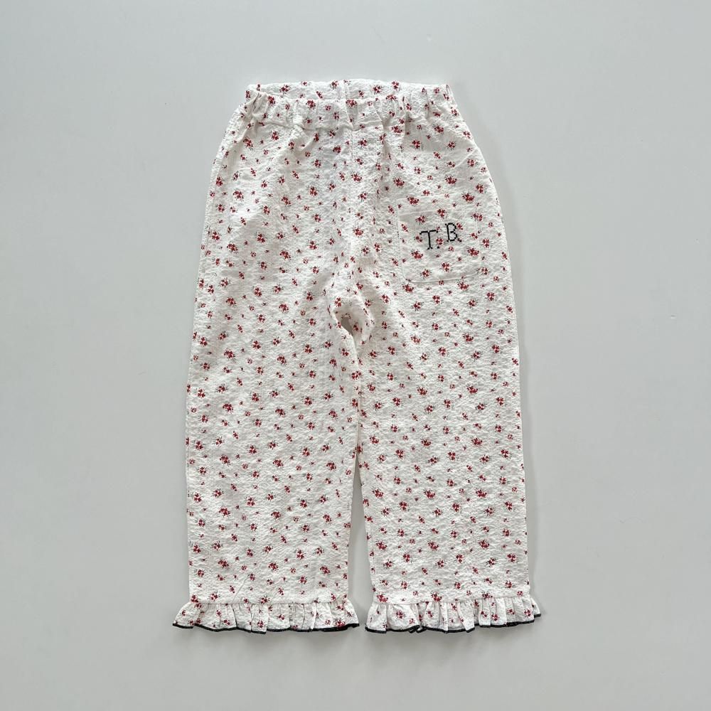 <img class='new_mark_img1' src='https://img.shop-pro.jp/img/new/icons14.gif' style='border:none;display:inline;margin:0px;padding:0px;width:auto;' />trousers - red flower