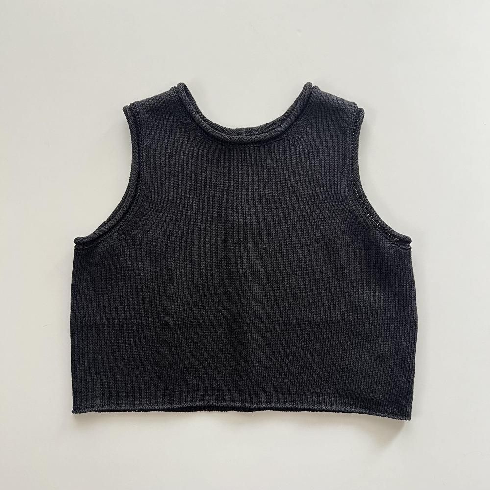 <img class='new_mark_img1' src='https://img.shop-pro.jp/img/new/icons14.gif' style='border:none;display:inline;margin:0px;padding:0px;width:auto;' />paper knit 2way top - black