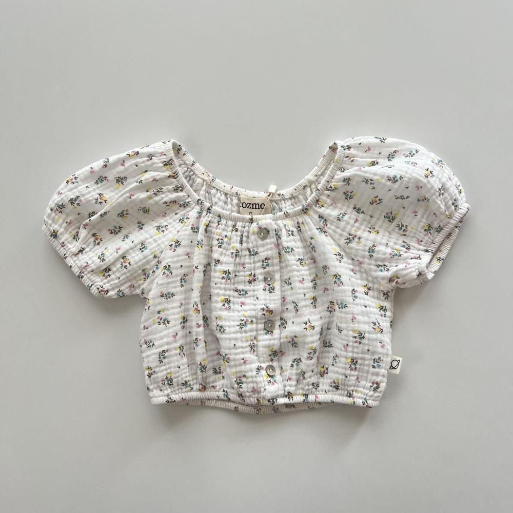 <img class='new_mark_img1' src='https://img.shop-pro.jp/img/new/icons14.gif' style='border:none;display:inline;margin:0px;padding:0px;width:auto;' />organic floral gauze top - ivory