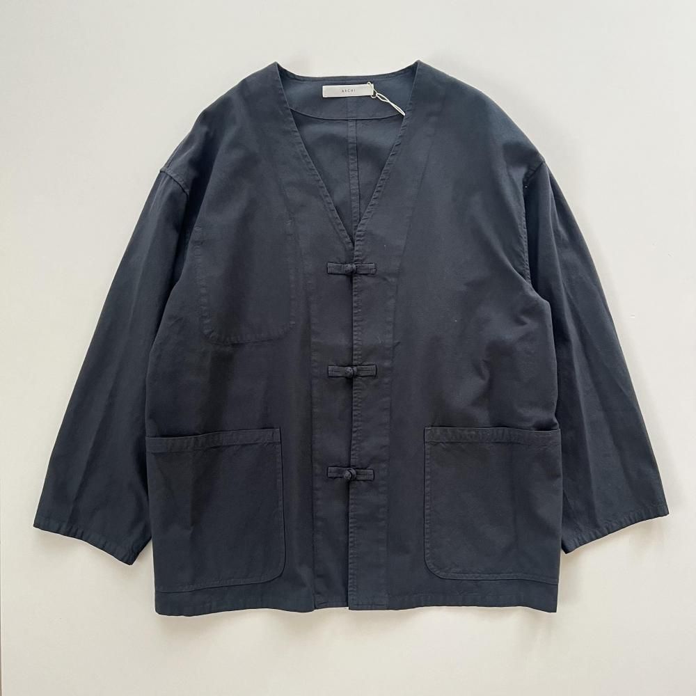 <img class='new_mark_img1' src='https://img.shop-pro.jp/img/new/icons14.gif' style='border:none;display:inline;margin:0px;padding:0px;width:auto;' />chinoiserie jacket - charcoal