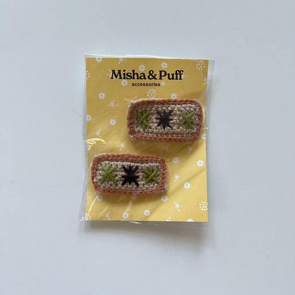 <img class='new_mark_img1' src='https://img.shop-pro.jp/img/new/icons14.gif' style='border:none;display:inline;margin:0px;padding:0px;width:auto;' />puff star clip set - patina