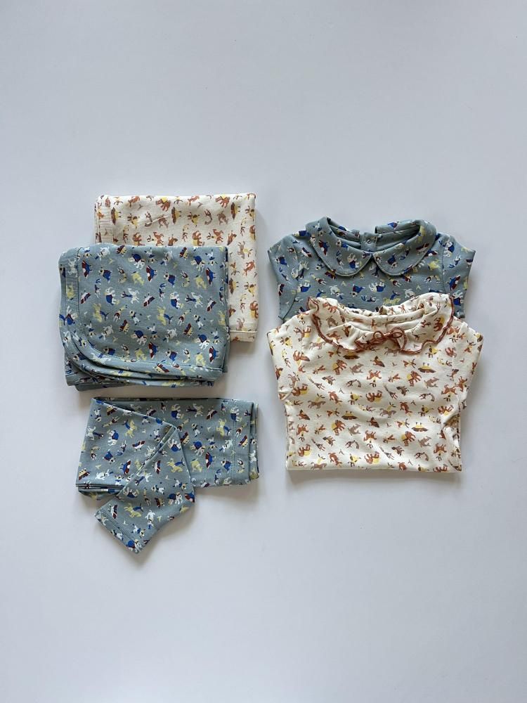 baby legging - overcast circus - the LITTLE STANDARD