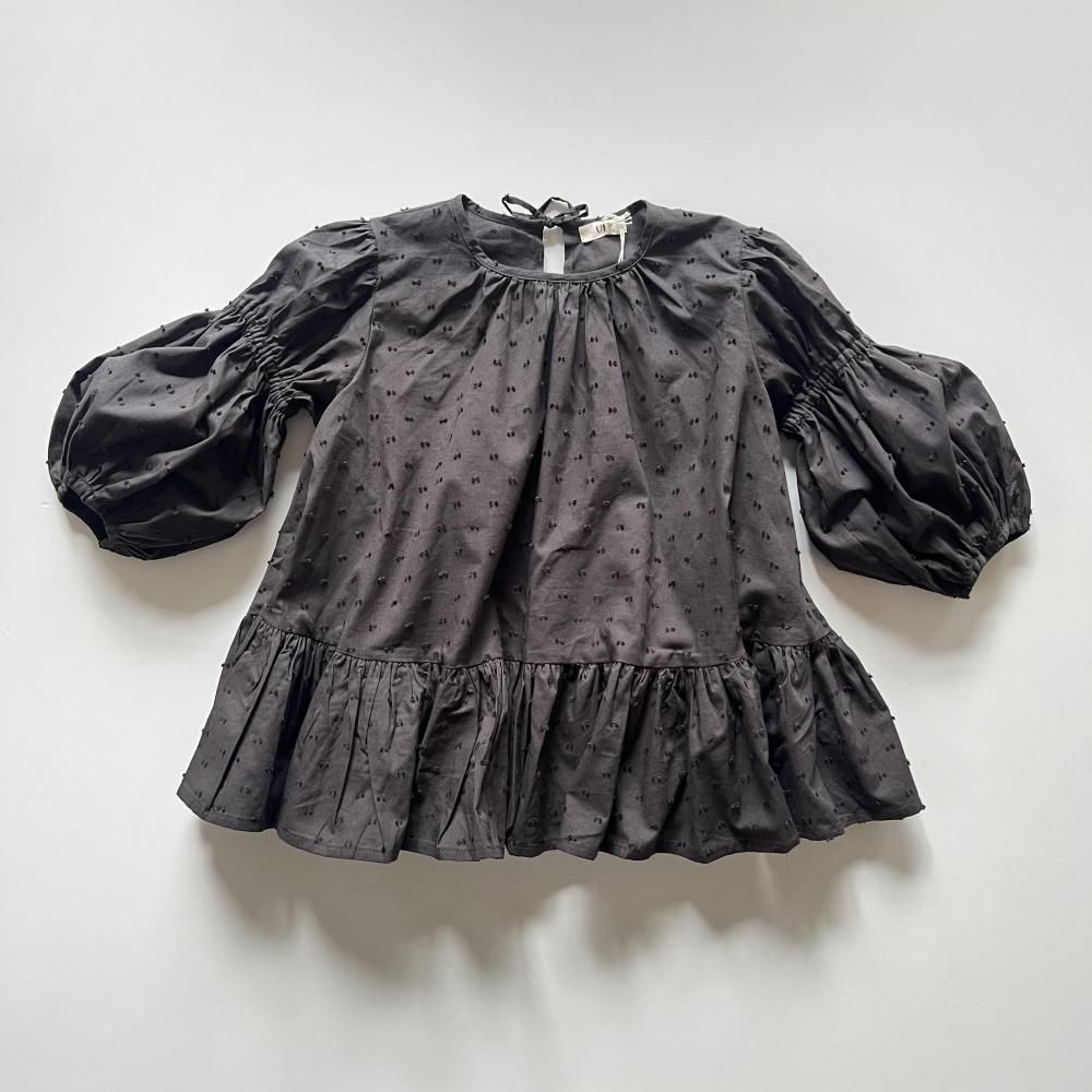<img class='new_mark_img1' src='https://img.shop-pro.jp/img/new/icons56.gif' style='border:none;display:inline;margin:0px;padding:0px;width:auto;' />dot mini dress - charcoal grey