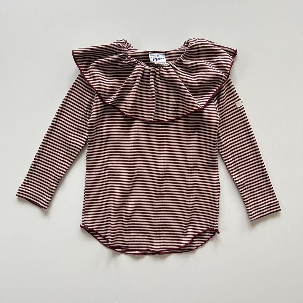 <img class='new_mark_img1' src='https://img.shop-pro.jp/img/new/icons14.gif' style='border:none;display:inline;margin:0px;padding:0px;width:auto;' />Milller  Uhr frill collar tops - red