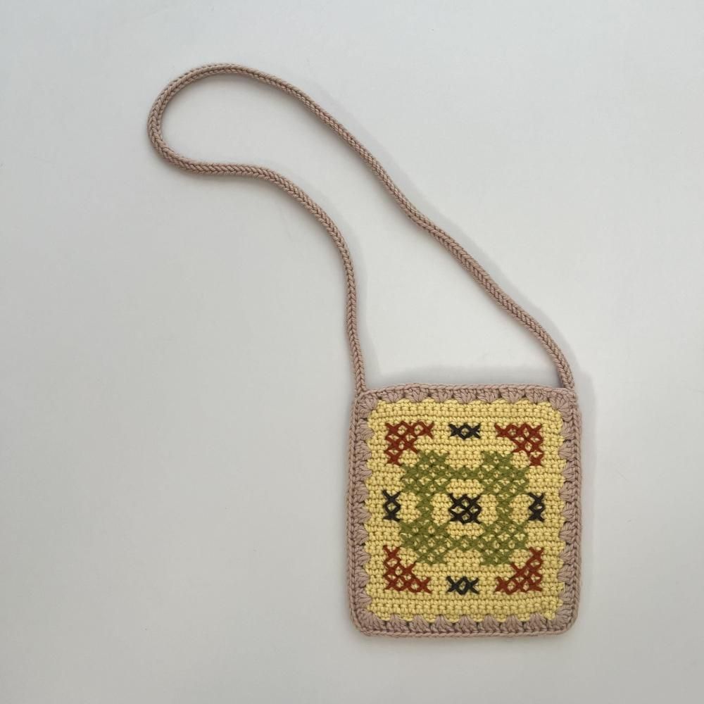 <img class='new_mark_img1' src='https://img.shop-pro.jp/img/new/icons14.gif' style='border:none;display:inline;margin:0px;padding:0px;width:auto;' />cross stitch bag - patina