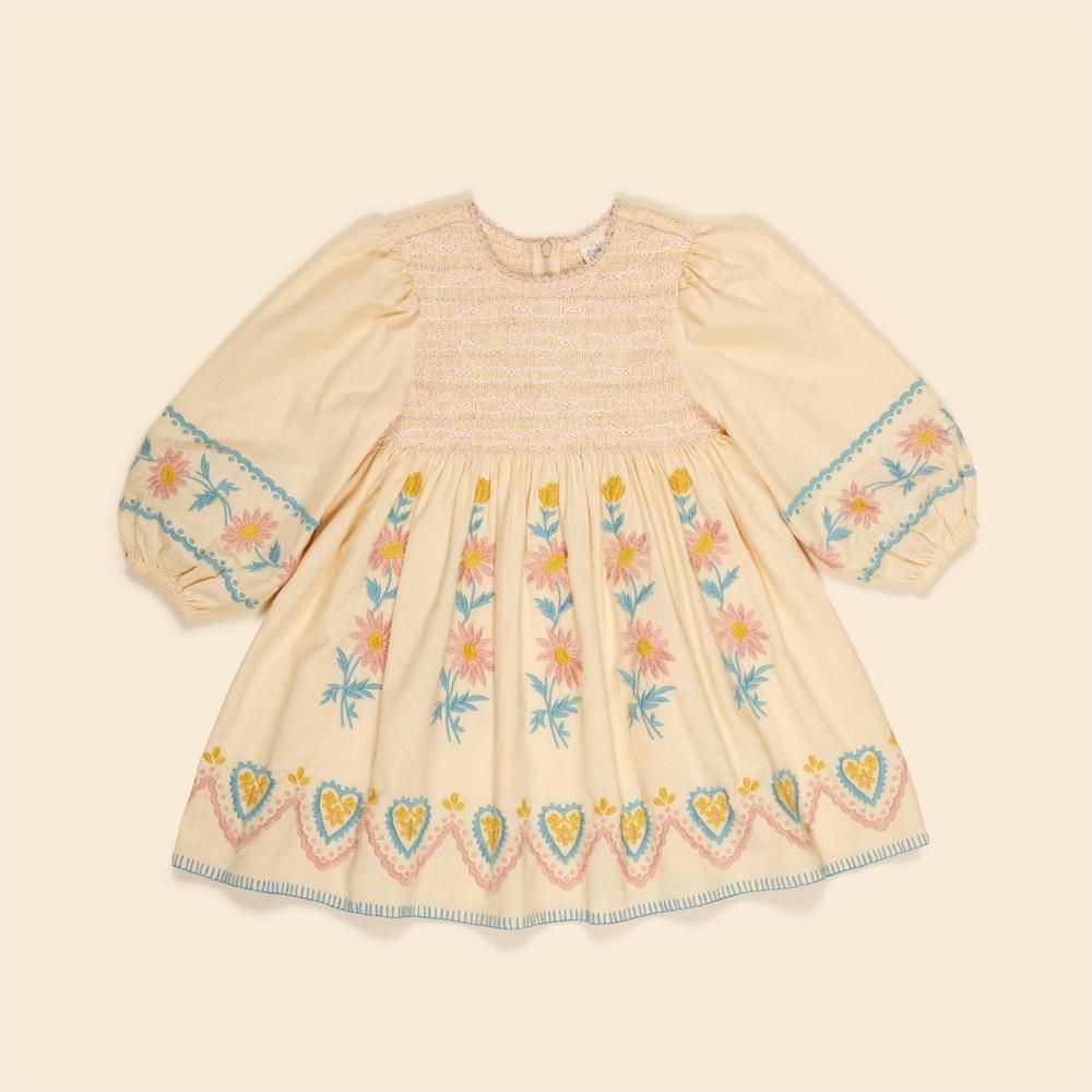 <img class='new_mark_img1' src='https://img.shop-pro.jp/img/new/icons14.gif' style='border:none;display:inline;margin:0px;padding:0px;width:auto;' />ɲ / 2-3ypenny smock dress - cashew