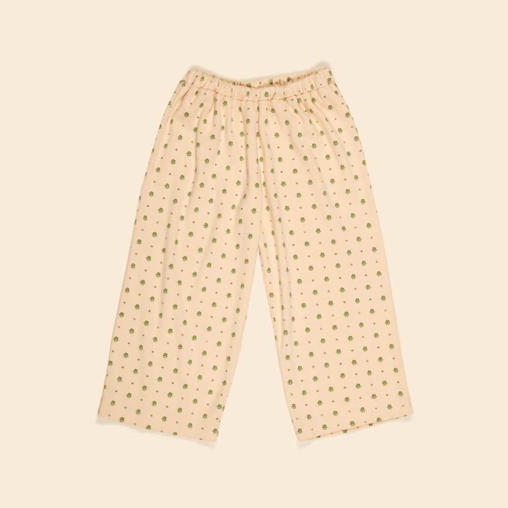 <img class='new_mark_img1' src='https://img.shop-pro.jp/img/new/icons14.gif' style='border:none;display:inline;margin:0px;padding:0px;width:auto;' />mila jersey trouser - meadow calico
