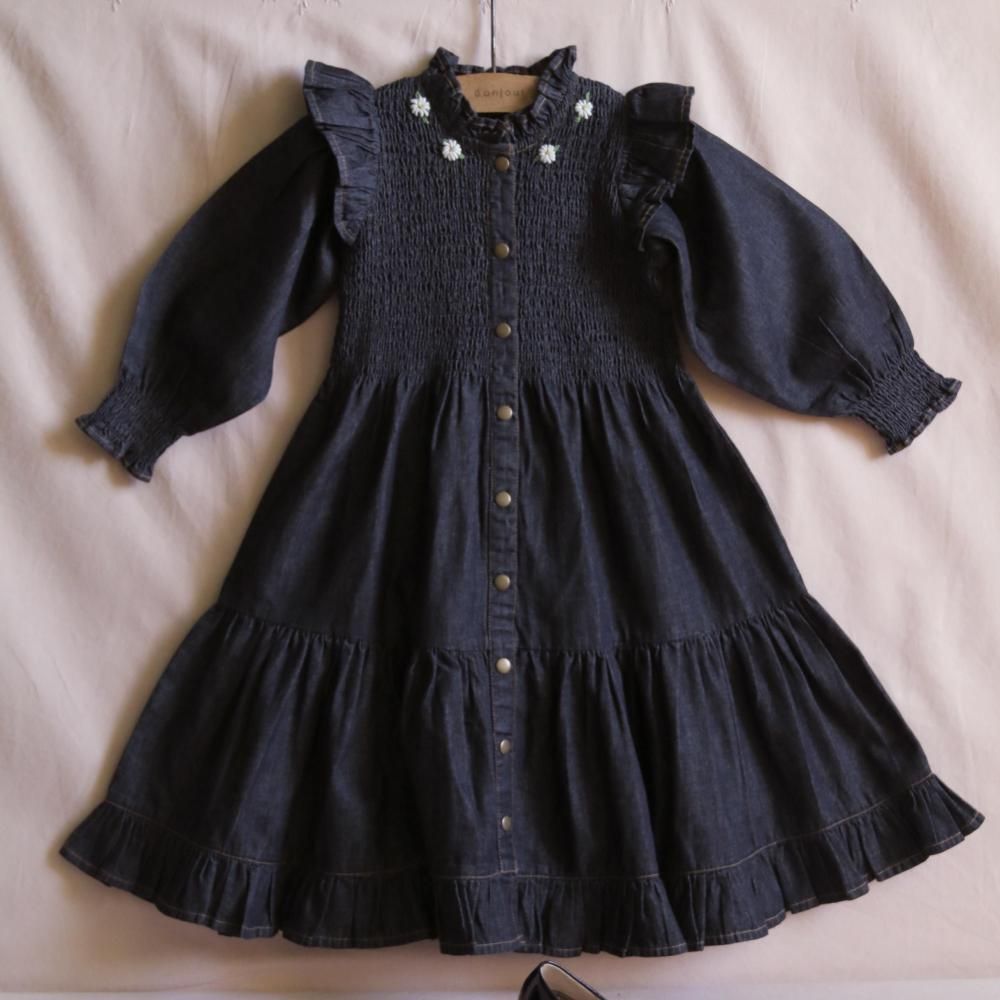 <img class='new_mark_img1' src='https://img.shop-pro.jp/img/new/icons14.gif' style='border:none;display:inline;margin:0px;padding:0px;width:auto;' />ibiza dress -black denim