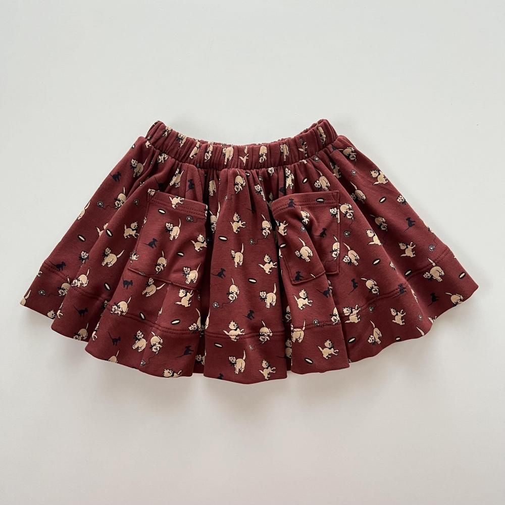 ワンピース Misha and Puff Madder Root Cat & Mouse Misha&Puff - Sweetheart Dress＜Madder Root Cat & Mouse