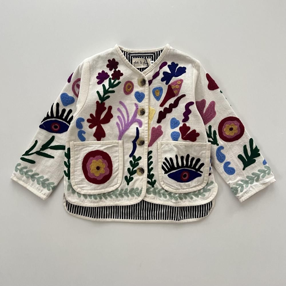 <img class='new_mark_img1' src='https://img.shop-pro.jp/img/new/icons14.gif' style='border:none;display:inline;margin:0px;padding:0px;width:auto;' />suzani jacket - black stripe