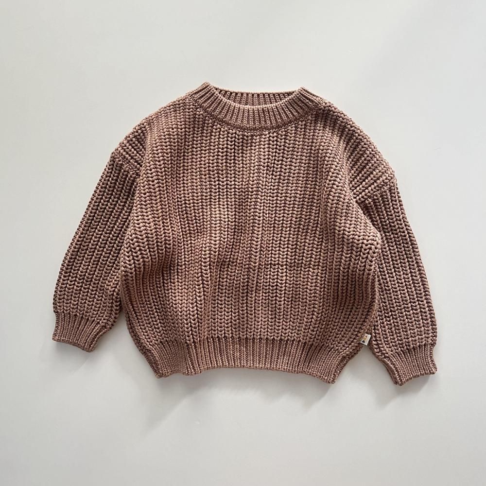 <img class='new_mark_img1' src='https://img.shop-pro.jp/img/new/icons14.gif' style='border:none;display:inline;margin:0px;padding:0px;width:auto;' />chunky knitted sweater - mist