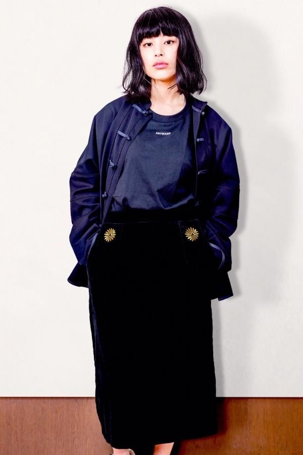 MON-TSUKI SKIRT BK / RED / KHA / GY - ARTWARP