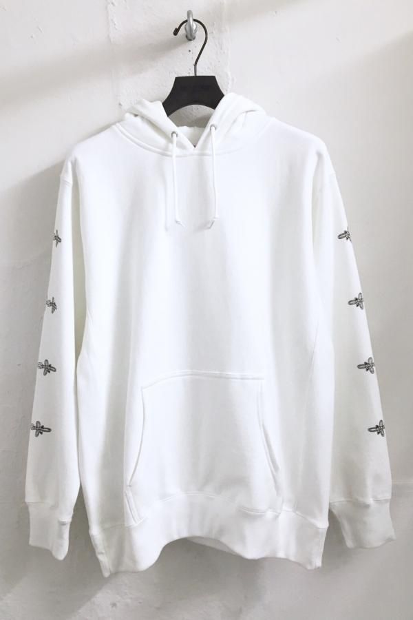 CHINA BUTTON HOODIE WH / GY / BK - ARTWARP