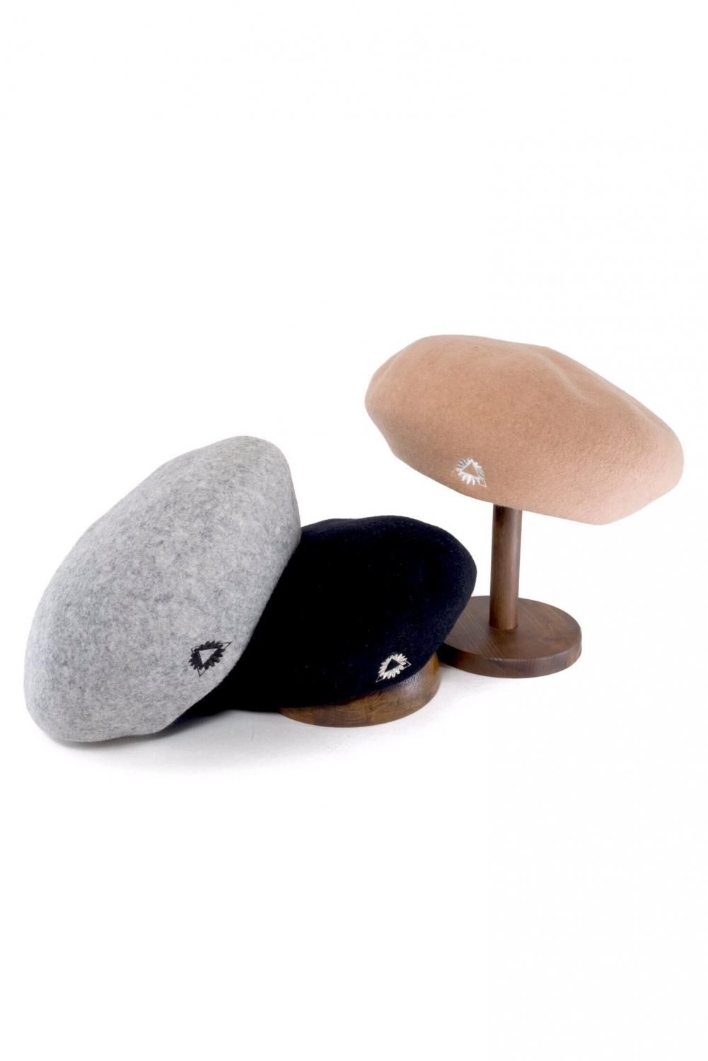 CA4LA × ARTWARP  BERET  BK / CAM / GY