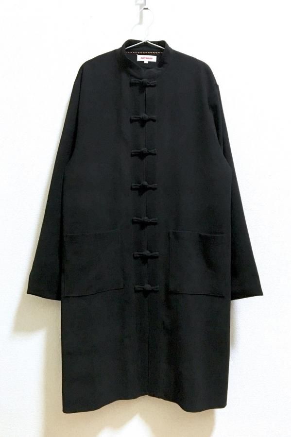 artwarp チャイナセットアップ CHINA BUTTON COAT BK / BR / BL - ARTWARP