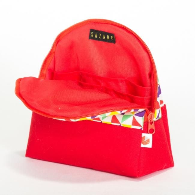 sussu 19.PT-kazared - 縦収納の化粧ポーチ「sussu（スッス