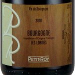 Bourgogne Les Lormes ブルゴーニュ レ ロルム 2018 赤 750ml / Petit Roy プティ・ロワ