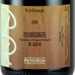 Bourgogne De Sousa ブルゴーニュ ドゥ スーザ 2018 赤 750ml / Petit Roy プティ・ロワ