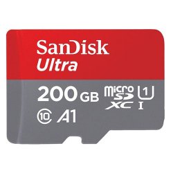 SanDisk microSDXCカード<br>200GB 100MB/s UHS-1