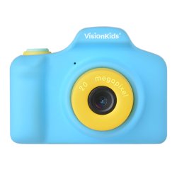 トイカメラ<br>VisionKids HappiCAMU PLUS<br>ブルー 2000万画素