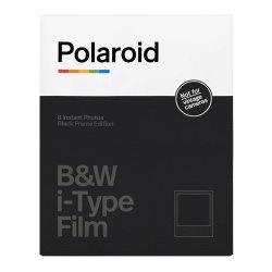 ポラロイドフィルム<br>Polaroid B&W i-Type Film<br>Black Frame Edition