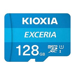 KIOXIA microSDXC<br>128GB 100MB/s UHS-I 