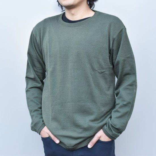 Yetina｜L/S knitted merino T-shirt｜CLAMP