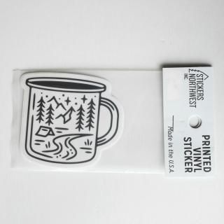 STICKERS NORTHWEST / Sticker [CAMPING MUG SCENE]