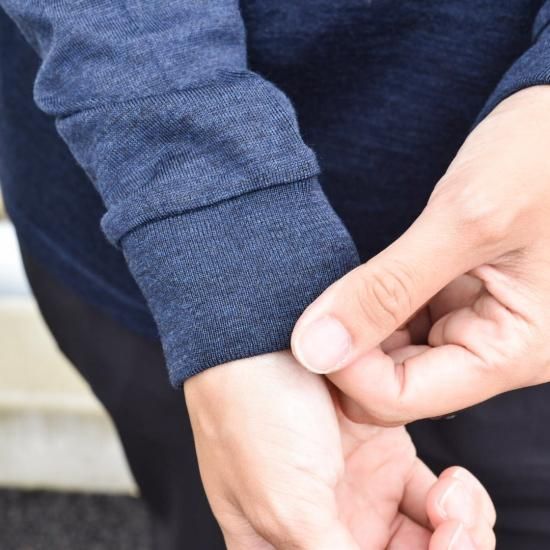 subtle voice｜SV Wool Tee Long Sleeve｜CLAMP