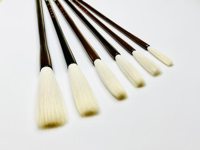 鴻飛 誕 A-50 高級書筆 羊毛 仿古堂 石飛博光先生 選定筆