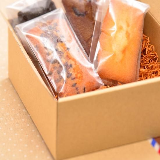 ギフトボックス,お好みボックス クラフト 長方 5 10個入-お菓子