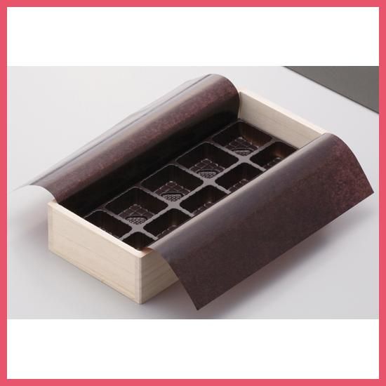 桐箱チョコ10個用 30個入 直送品 イデア チョコレートボックス お菓子 パンのパッケージ通販 プチリュバン 桐箱チョコ10個用 30個入 直送品 イデア チョコレートボックス お菓子 パンのパッケージ通販 プチリュバン
