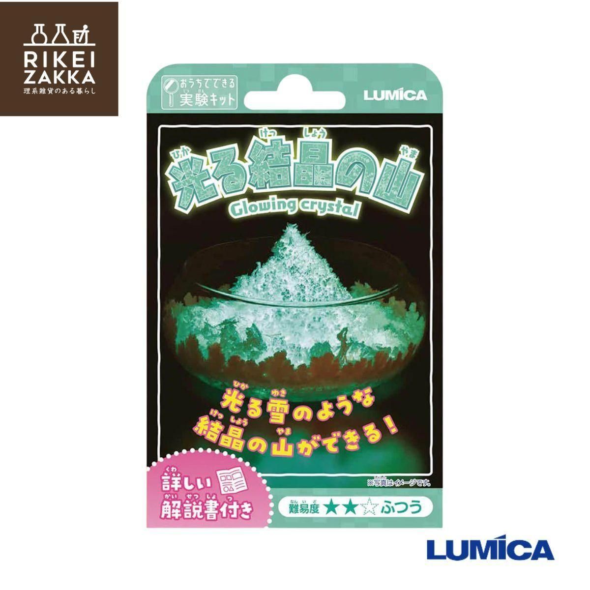 ゆうパケット対応】 おうちでできる実験キット 『光る結晶の山