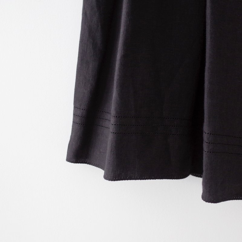 Atelier dantan Nordal Linen Skirt Black
