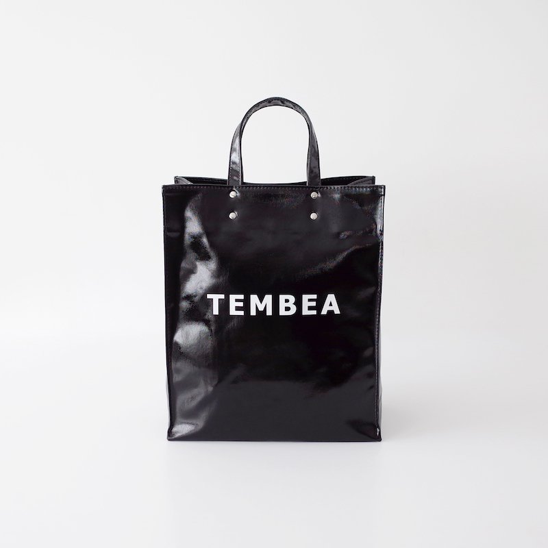 TEMBEA テンベア Canvas11 11号キャンバス Paper Tote ペーパートート Black