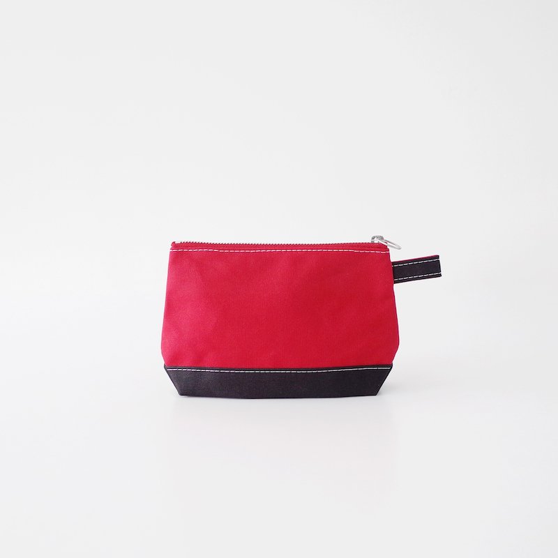 TEMBEA テンベア Toiletry Bag トイレタリーバッグ ポーチ Red / Black