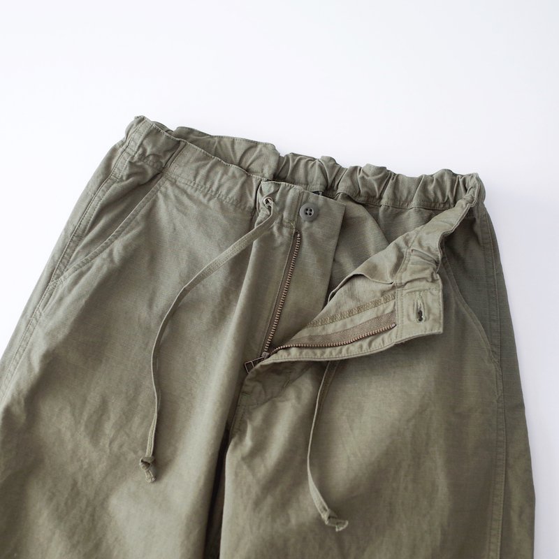 orSlow オアスロウ New Yorker ニューヨーカー Cotton Rip Stop Army Green