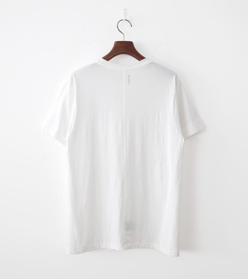 ALWEL Half Sleeve Tee White