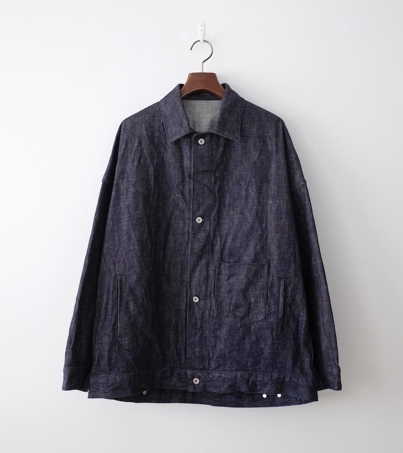 ゴーシュ セルベッジデニム ジャケット ネイビー