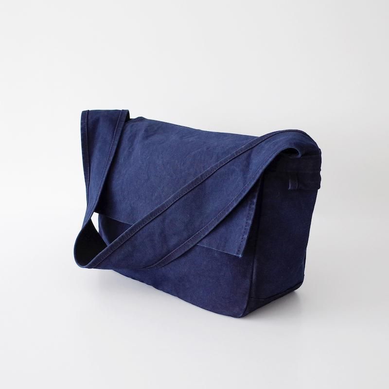 TEMBEA テンベア News Paper Bag ニュースペーパーバッグ 藍染 Dk Indigo