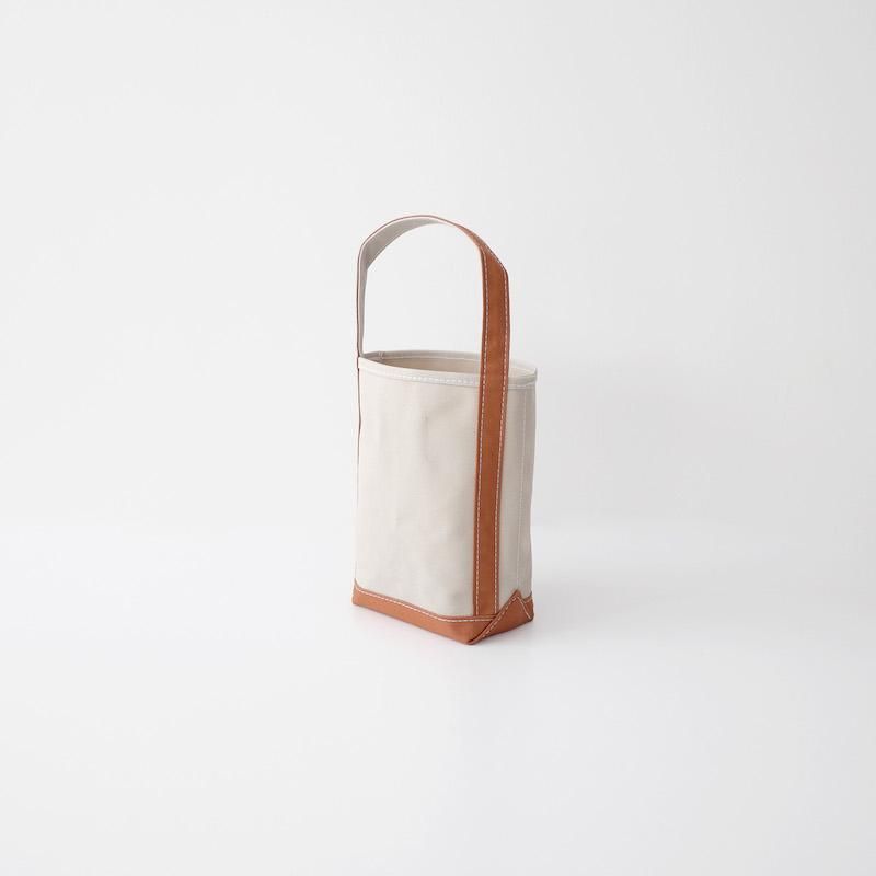 TEMBEA Baguette Tote Mini - Light Beige / Coffee