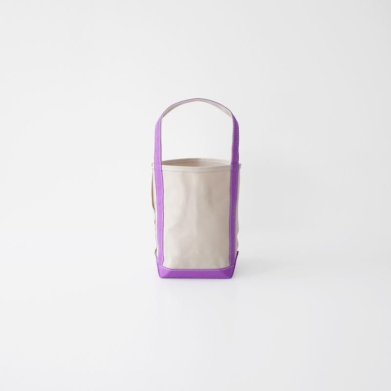 TEMBEA Baguette Tote Mini Light Beige / Violet