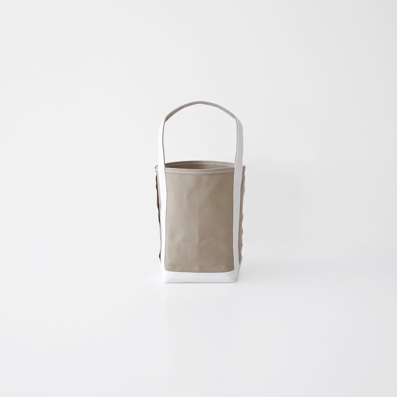 TEMBEA Baguette Tote Mini Light Olive / Off White