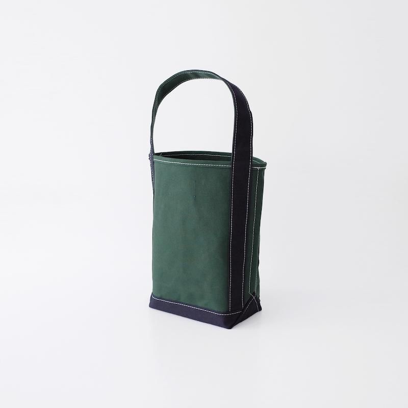 TEMBEA Baguette Tote Small - Forest Green / Oxford Blue