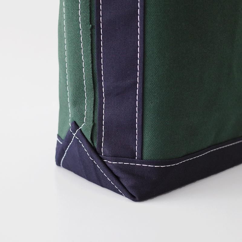 TEMBEA Baguette Tote Small - Forest Green / Oxford Blue